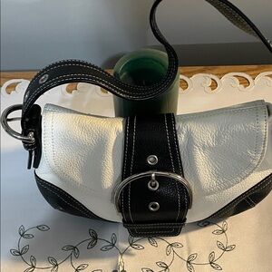 Stylish Black and White Women's Bag